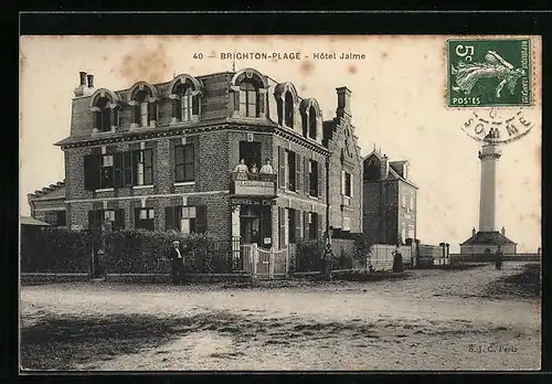AK Cayeux-sur-Mer, Brighton-Plage, Hotel Jaime