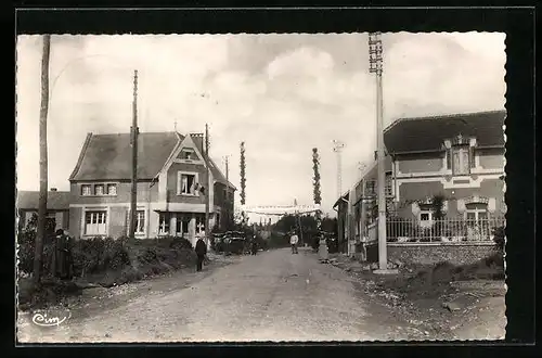 AK Combles, Une Rue