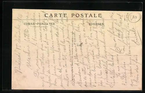 AK Corbie, Vue vers la Gare et la Neuville