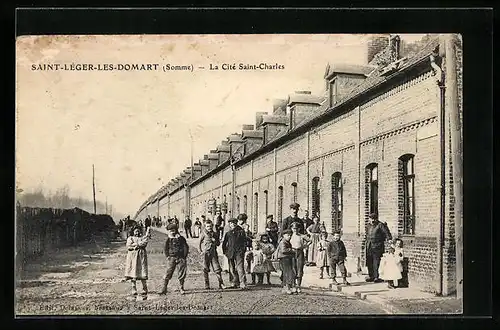 AK Saint-Léger-lès-Domart, La Cité Saint-Charles