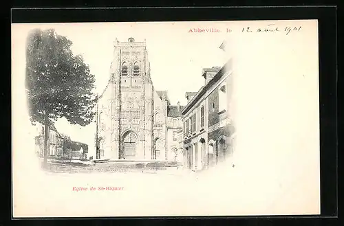 AK Abbeville, Eglise de Saint-Riquier