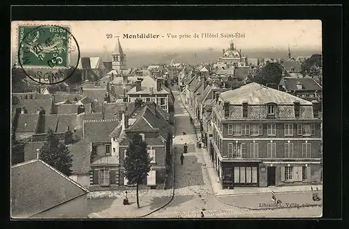 AK Montdidier, Vue prise de l`Hotel Saint-Éloi