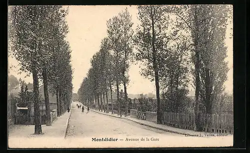 AK Montdidier, Avenue de la Gare