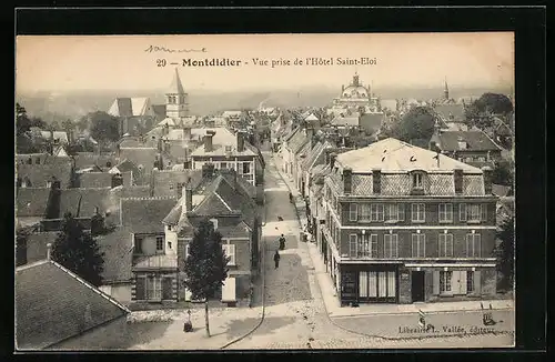 AK Montdidier, Vue prise de l`Hotel Saint-Éloi