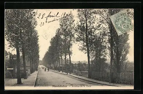 AK Montdidier, Avenue de la Gare