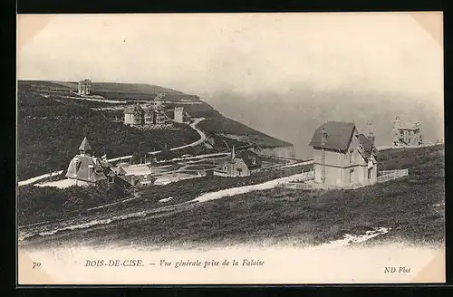 AK Bois de Cise, Vue générale prise de la Falaise