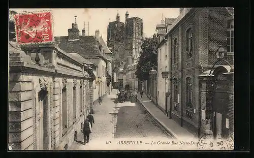 AK Abbeville, La Grande Rue Notre-Dame