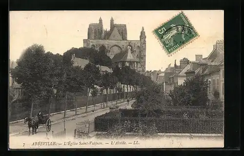 AK Abbeville, L`Eglise Saint-Vulfran, L`Abside