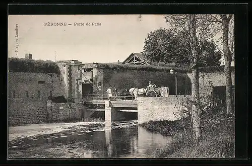 AK Péronne, Porte de Paris