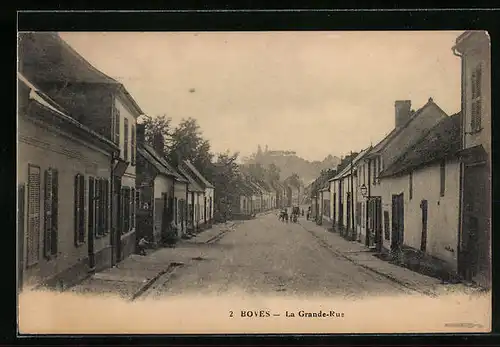 AK Boves, La Grande-Rue