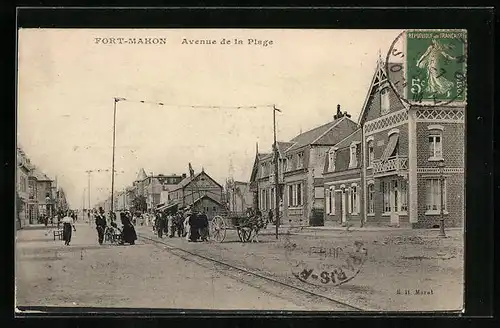AK Fort-Mahon, Avenue de la Plage