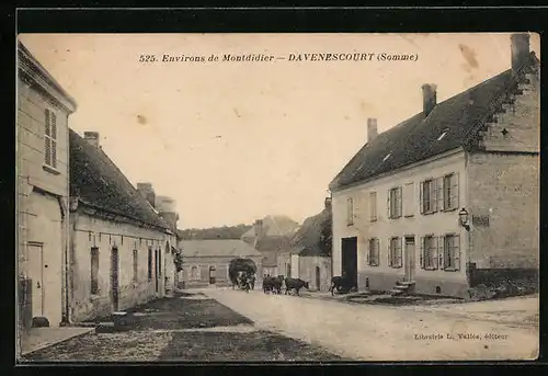 AK Davenescourt, Une Rue