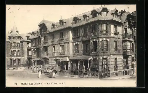 AK Mers-les-Bains, Les Villas