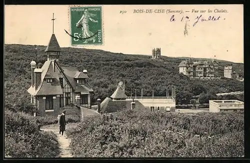 AK Bois-de-Cise, Vue sur les Chalets