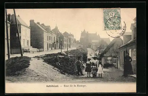 AK Ault-Onival, Rue de la Rampe