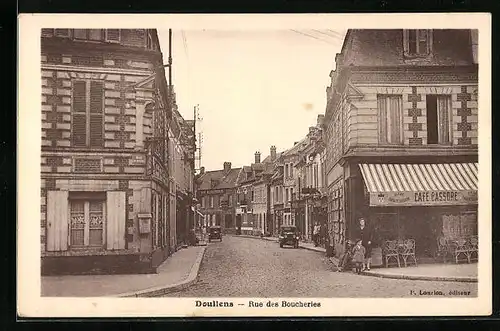 AK Doullens, Rue des Boucheries