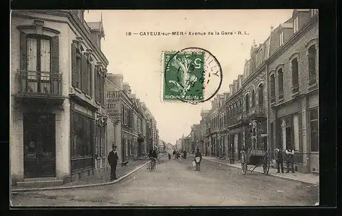 AK Cayeux-sur-Mer, Avenue de la Gare