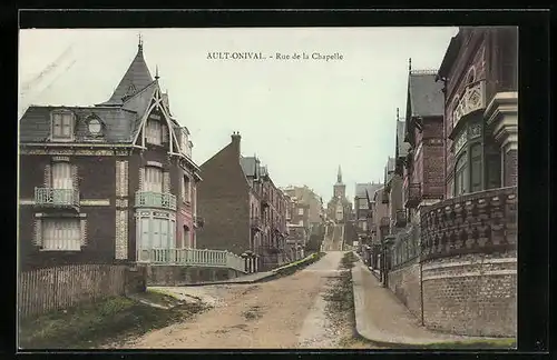 AK Ault-Onival, Rue de la Chapelle