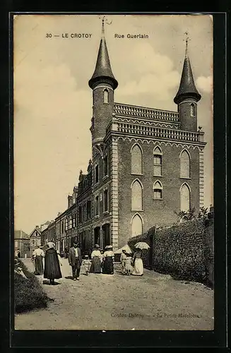 AK Le Crotoy, Rue Guerlain