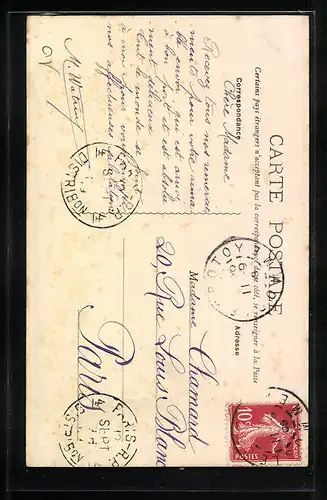 AK Le Crotoy, Rue Guerlain