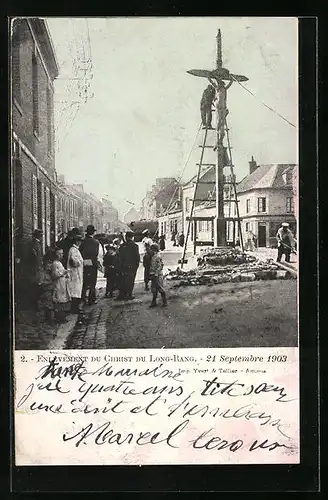 AK Long-Rang, Enlèvement du Christ - 21 Septembre 1903
