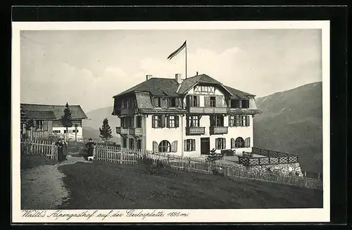 AK Krimml, Waltl`s Alpengasthof auf der Gerlosplatte