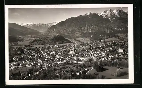 AK Bad Ischl, Ortsansicht mit Dachstein und Katrin