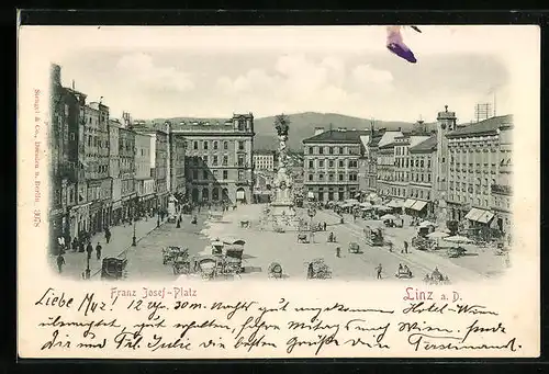 AK Linz, Franz Josef-Platz