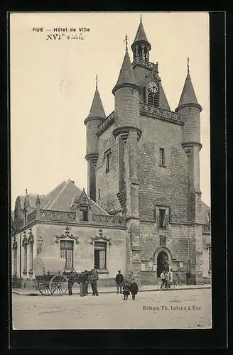 AK Rue, Hotel de Ville, Facade