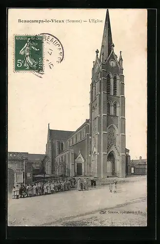 AK Beaucamps-le-Vieux, L`Eglise