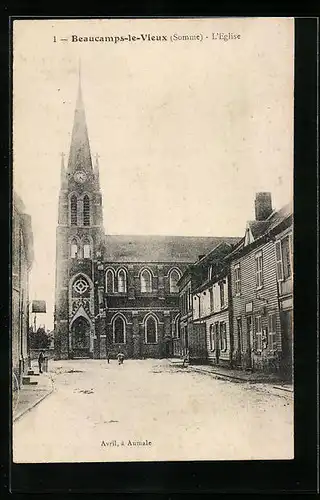 AK Beaucamps-le-Vieux, L`Eglise