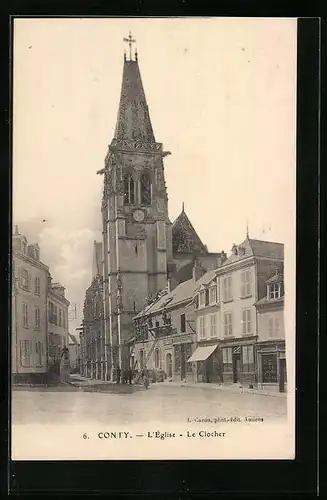 AK Conty, Le Clocher, L`Eglise