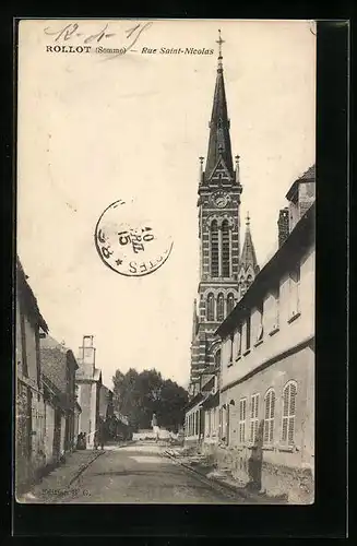 AK Rollot, Rue Saint-Nicolas, L`Eglise