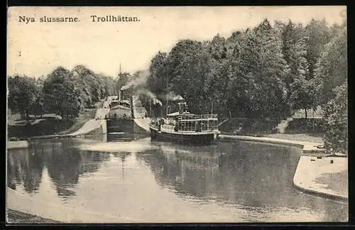 AK Trollhättan, Nya slussarne