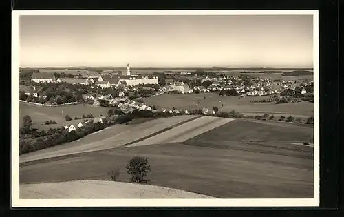 AK Ochsenhausen im Rottumtal, Generalansicht der Stadt