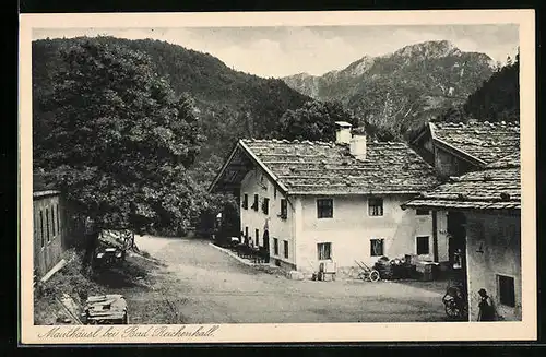 AK Bad Reichenhall, am Mauthäusl