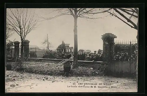 AK Meru, La Grille de l`Usine de M.Doudelle, Arbeiterbewegung