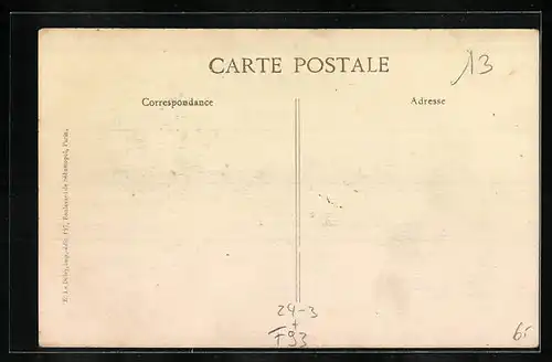 AK Paris, La Catastrophe de Saint-Denis, 4 Mars 1916, Le Cortege quitte la Caserne, Explosion