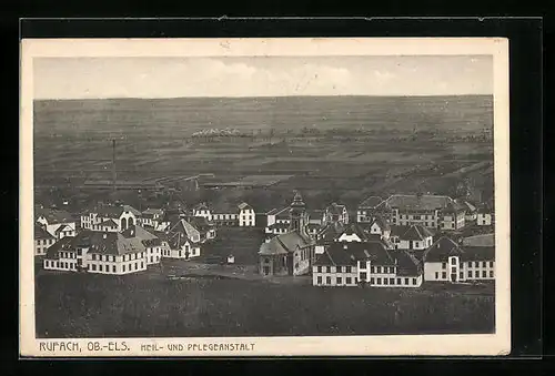 AK Rufach, Gesamtansicht der Heil- und Pflegeanstalt