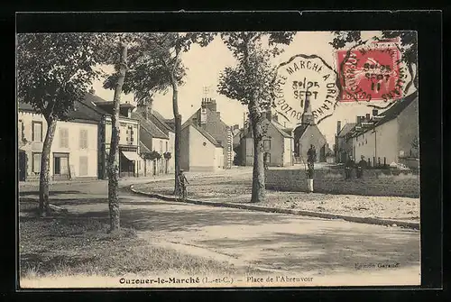 AK Ouzouer-le-Marché, Place de l'Abreuvoir