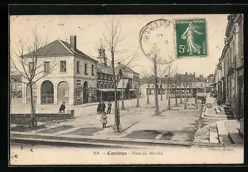 AK Contres, Place du Marché