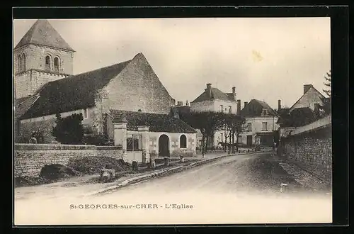 AK St-Georges-sur-Cher, l'Eglise