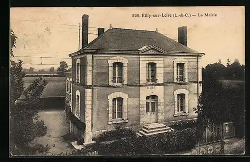 AK Rilly-sur-Loire, la Mairie