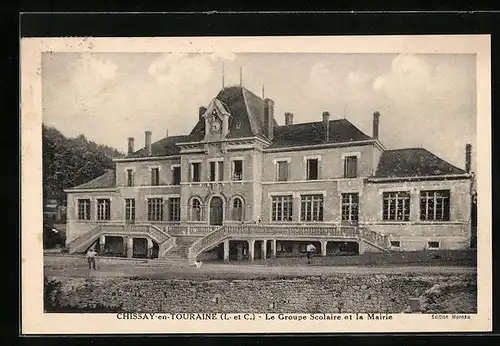 AK Chissay-en-Touraine, le Groupe Scolaire et la Mairie