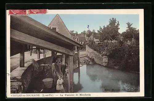 AK Chissay-en-Touraine, la Fontaine de Moucherin