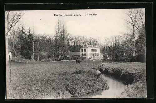 AK Faverolles-sur-Cher, l'Hermitage