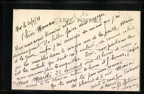 AK Mer, la Grande-Rue