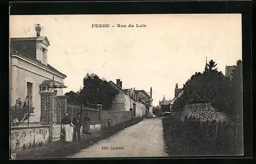 AK Pezou, Rue du Loir