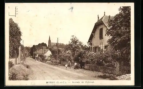 AK Morée, Arrivée de Fréteval