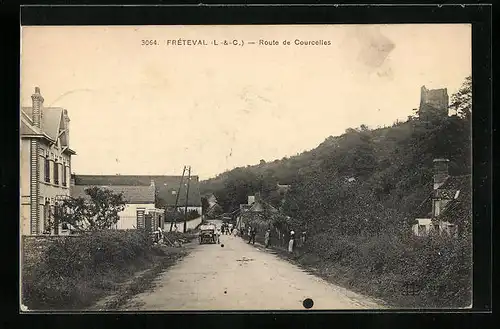 AK Fréteval, Route de Courcelles